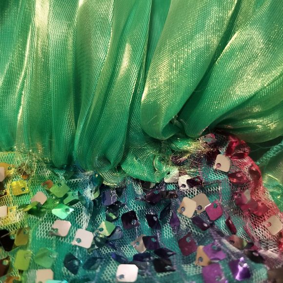 Weissman Let It Shine 6782 Sz IC S/M Bodice Skirt Competition Theater Choker - Picture 10 of 15